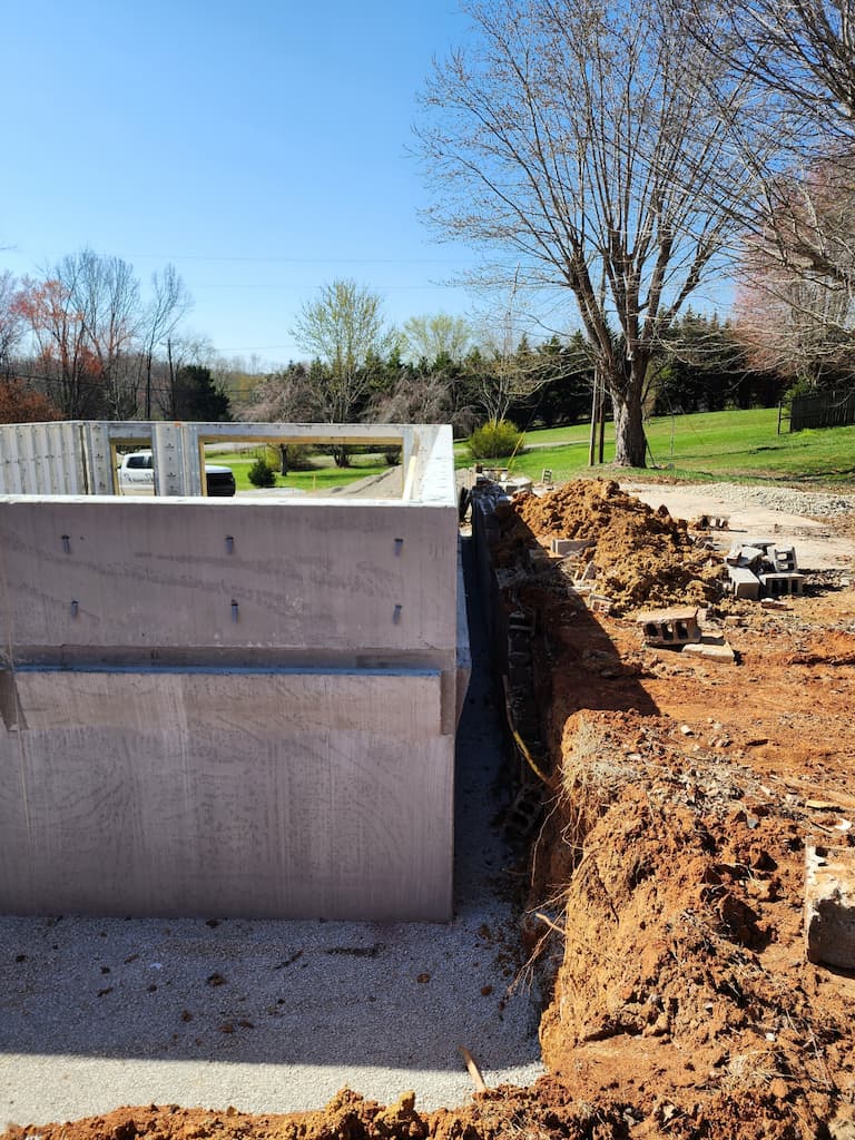 Pre-Insulated Basements Walls | Warrior Precast LLC | Serving Greater Nashville Tennessee